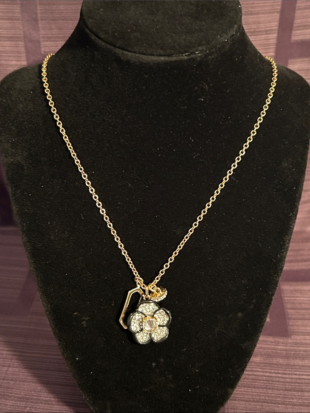 Juicy Couture Floral necklace